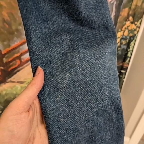 Express Floral Jean Leggings - Picture 5 of 7